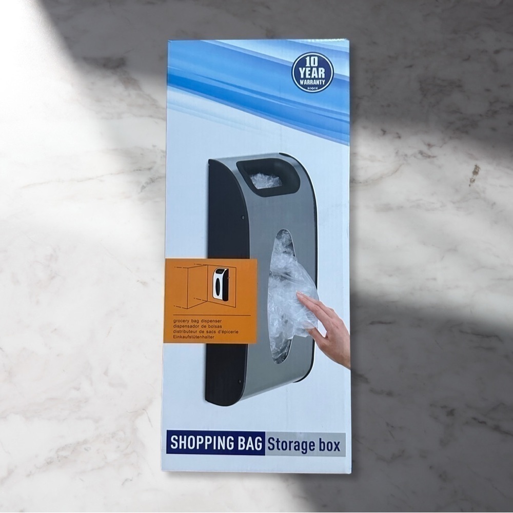 Handy Laundry Wall Mount Shopping Bag Storage Box